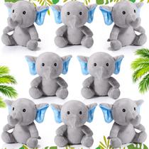 Chá de bebê de pelúcia HydRen Mini Elephant Plush de 10 cm Chá de bebê de pelúcia HydRen Mini Elephant Plush de 10 cm