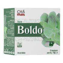 Chá de Boldo 10 sachês - Chá Mais Chá de Boldo 10 sachês - Chá Mais