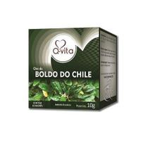 Chá De Boldo Do Chile 10 Sachês Q-Vita