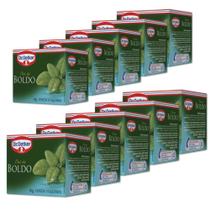 Chá de Boldo Dr. Oetker Kit 10 Caixas 10g - 100 Saquinhos Chá de Boldo Dr. Oetker Kit 10 Caixas 10g - 100 Saquinhos