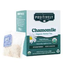 Chá de Camomila Orgânico Organic Positively Tea Company 20 sachês