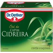 Chá de Capim Cidreira 10 sachês - Dr. Oetker