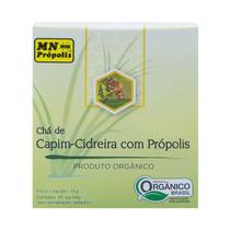 Chá De Capim Cidreira Com Própolis Orgânico 10 Sachês 15G