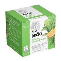 Chá de capim cidreira laranja e limão - com 10 unidades - Leão Fuze Chá de capim cidreira laranja e limão - com 10 unidades - Leão Fuze