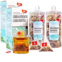 Chá de Crisântemo e Semente de Cássia em Sachês 320 g, 40 un. Chá de Crisântemo e Semente de Cássia em Sachês 320 g, 40 un.