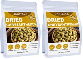 Chá de Crisântemo Seco Jarteela 85g Pacote com 2 Chá de Crisântemo Seco Jarteela 85g Pacote com 2