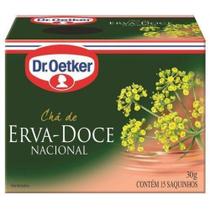 Chá de erva doce dr. oetker kit com 4 caixas - Dr.Oetker