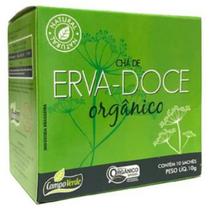 Chá De Erva-doce Orgânico (10 Sachês) Campo Verde