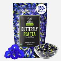 Chá de ervas BLUE TEA Flor de Clitória 60 g sem cafeína Chá de ervas BLUE TEA Flor de Clitória 60 g sem cafeína