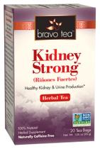 Chá de ervas Bravo Tea Kidney Strong Cafeine Free 20 saquinhos de chá