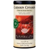 Chá de Ervas Cardamomo e Canela The Republic of Tea 36 Sachês Chá de Ervas Cardamomo e Canela The Republic of Tea 36 Sachês