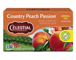 Chá de Ervas Celestial Seasonings Country Peach 20 Saquinhos