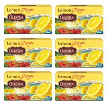 Chá de ervas Celestial Seasonings Lemon Zinger 6x20 sacos