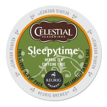 Chá de ervas Celestial Sleepytime, cápsulas K-Cup, 24 cápsulas