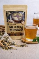 Chá de Ervas Coffee Bear com Verbasco e Gengibre, 40 Sachês, 80 g