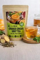Chá de Ervas COFFEE BEAR Laranja, Gengibre e Hortelã-Verde 40 Sachês