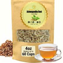 Chá de ervas com raiz de ashwagandha pura orgânica 114 g