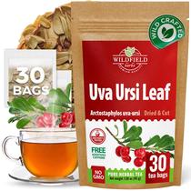 Chá de Ervas Folha de Uva Ursi WILDFIELD HERBS 30 Sachês