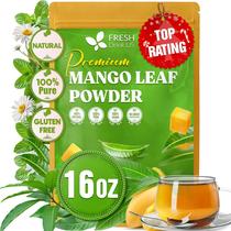 Chá de Ervas FRESHDRINKUS em Pó de Folhas de Manga 16 oz Chá de Ervas FRESHDRINKUS em Pó de Folhas de Manga 16 oz