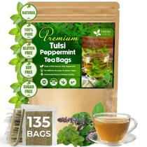 Chá de Ervas FRESHDRINKUS Tulsi e Hortelã-Pimenta 135 Sachês Chá de Ervas FRESHDRINKUS Tulsi e Hortelã-Pimenta 135 Sachês