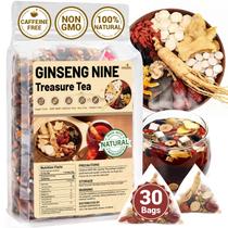 Chá de Ervas HIIHONE Ginseng Nove Tesouros Desintoxicação dos Rins 30