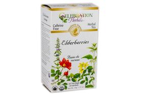 Chá de Ervas Orgânico de Sabugueiro Celebration Herbals 24 Sachês