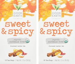 Chá de Ervas Orgânico Good Earth Sweet & Spicy 36 Sachês Chá de Ervas Orgânico Good Earth Sweet & Spicy 36 Sachês