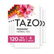 Chá de Ervas TAZO Passion Sem Cafeína 120 Sachês