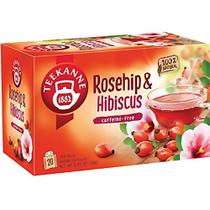 Chá de Ervas TEEKANNE Rosa Mosqueta e Hibisco 20 Saquinhos