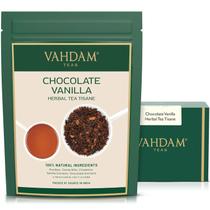 Chá de ervas VAHDAM Chocolate Vanilla Rooibos 100g (mais de 50 xícaras) Chá de ervas VAHDAM Chocolate Vanilla Rooibos 100g (mais de 50 xícaras)