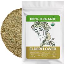 Chá de Flor de Sabugueiro Orgânico Zhivana Organics 113g Folha Solta Chá de Flor de Sabugueiro Orgânico Zhivana Organics 113g Folha Solta