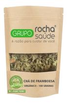 Chá De Framboesa Folhas Orgânico Rocha Saúde 100g