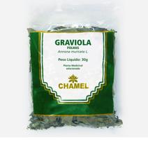 Chá de Graviola 30g Natural Folhas Secas - Chamel Chá de Graviola 30g Natural Folhas Secas - Chamel