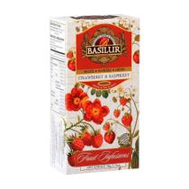Chá de Hibisco com Morango e Framboesa Fruit Infusions Basilur 50g Chá de Hibisco com Morango e Framboesa Fruit Infusions Basilur 50g