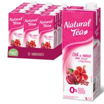 Chá de Hibisco, Romã e Goji Berry NATURAL TEA 1L (12 Litros)