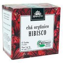 Chá de Hibiscus Orgânico Kampo de Ervas 10 sachês