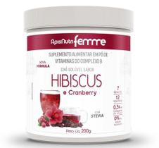 Chá de Hibiscus Solúvel Cranberry 200G Apisnutri