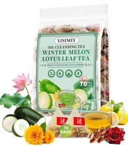 Chá de inverno, melão, óleo de folha de lótus, mistura de 70 sacos
