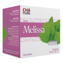 Chá de Melissa Natural 10 Sachês de 1,2g - ClinicMais