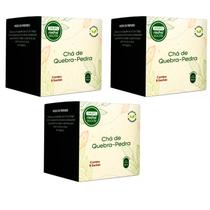 Chá de Quebra Pedra em Sachês Kit 3cx Natural
