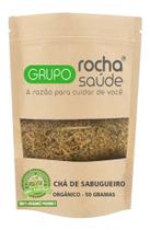 Chá De Sabugueiro Orgânico 50 Gramas - Grupo Rocha Saúde