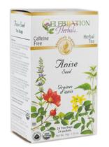 Chá de Sementes de Anis Orgânico Celebration Herbals 24 Sachês