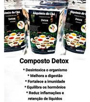 Chá De Tox Natural blend De Ervas Aromáticas 80 Gr.