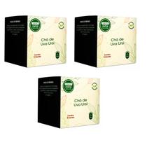 Chá de Uva Ursi Kit 3 caixas Sachês Natural