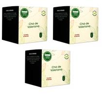Chá de Valeriana em Sachês Kit 3cx Natural