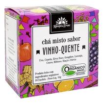 Chá de Vinho Quente (Especiarias) Orgãnico 10 Sachês - Kampo de Ervas