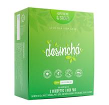 Chá Desinchá 8 Ingredientes Sabor Leve e Refrescante com 7 Sachês