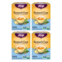 Chá digestivo Yogi Stomach Ease 16 sacos x 4 pacotes