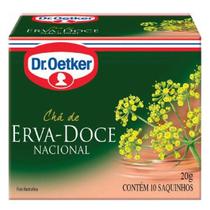 Chá Dr. Oetker 10g - Erva-doce