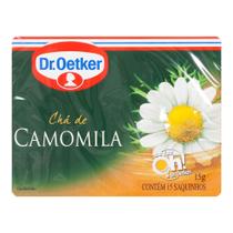 Chá Dr Oetker Camomila 15g Chá Dr Oetker Camomila 15g